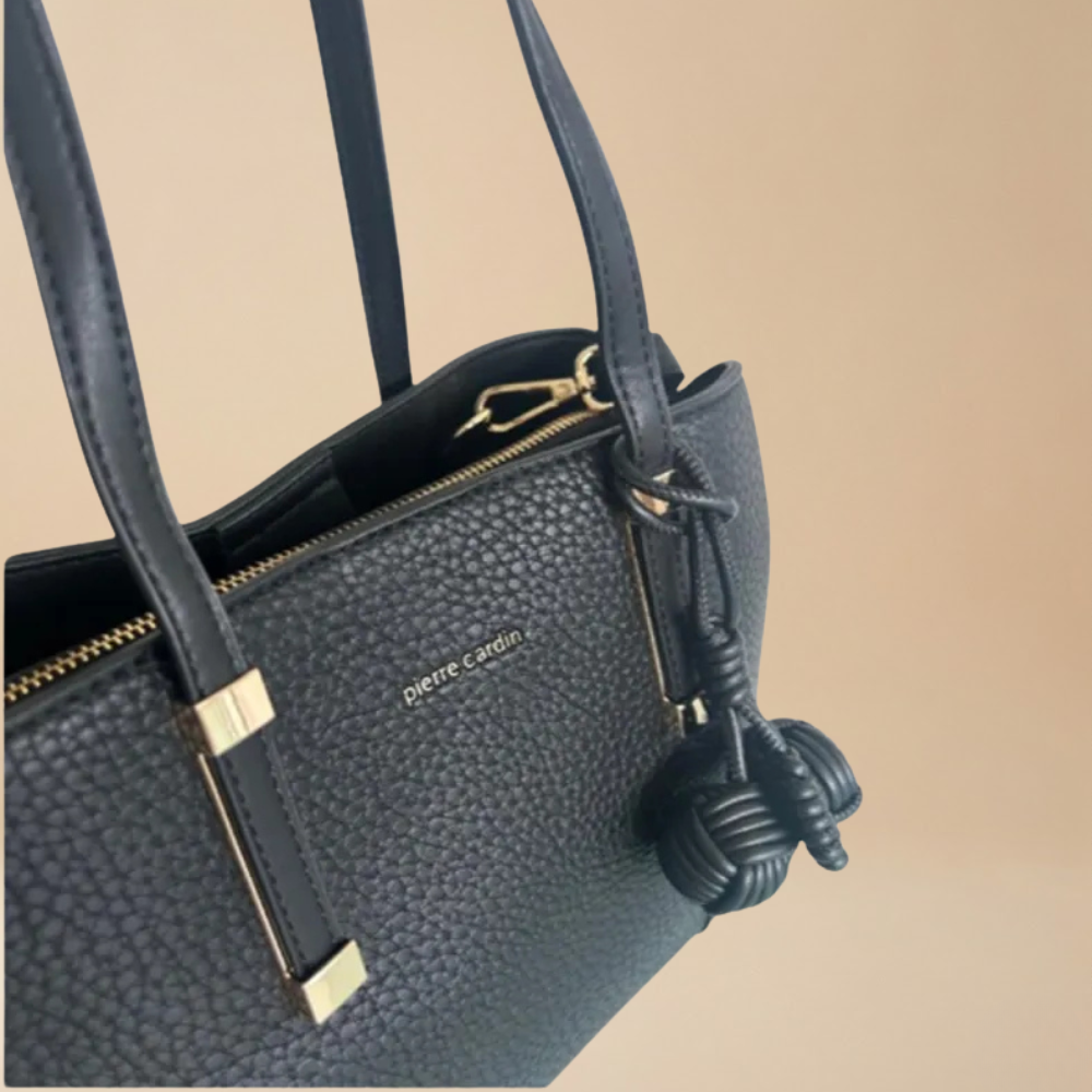 Pierre Cardin “Colette” Eco-Leather Shoulder Bag