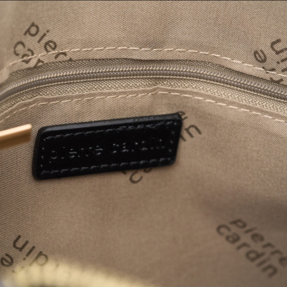 Pierre Cardin “Monogramma Tripla” Logo Shoulder Bag