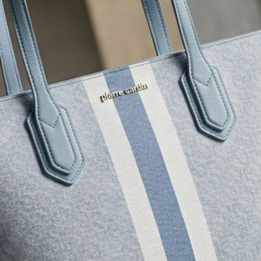 Pierre Cardin “Linea Iconica” Eco-Leather Shoulder Bag