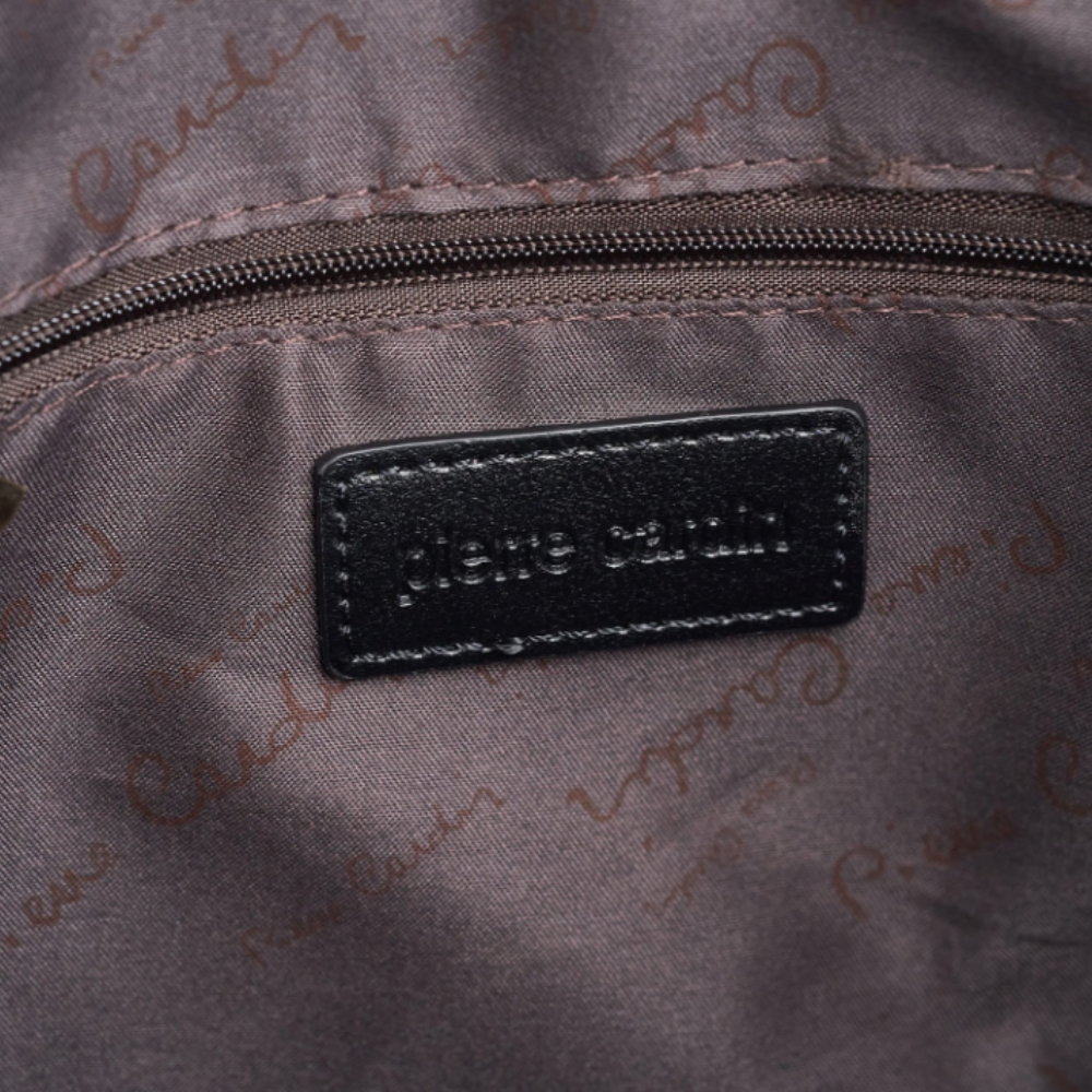 Pierre Cardin “Linea Iconica” Eco-Leather Shoulder Bag