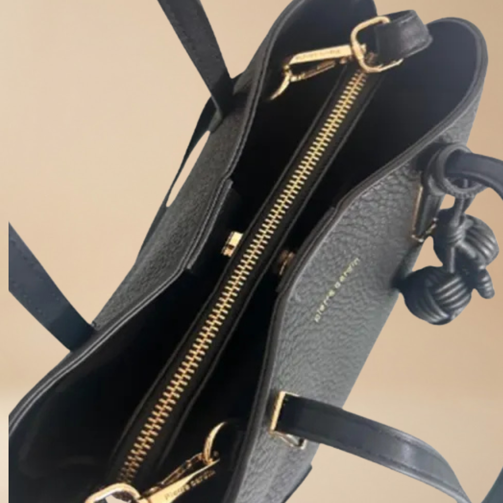 Pierre Cardin “Colette” Eco-Leather Shoulder Bag