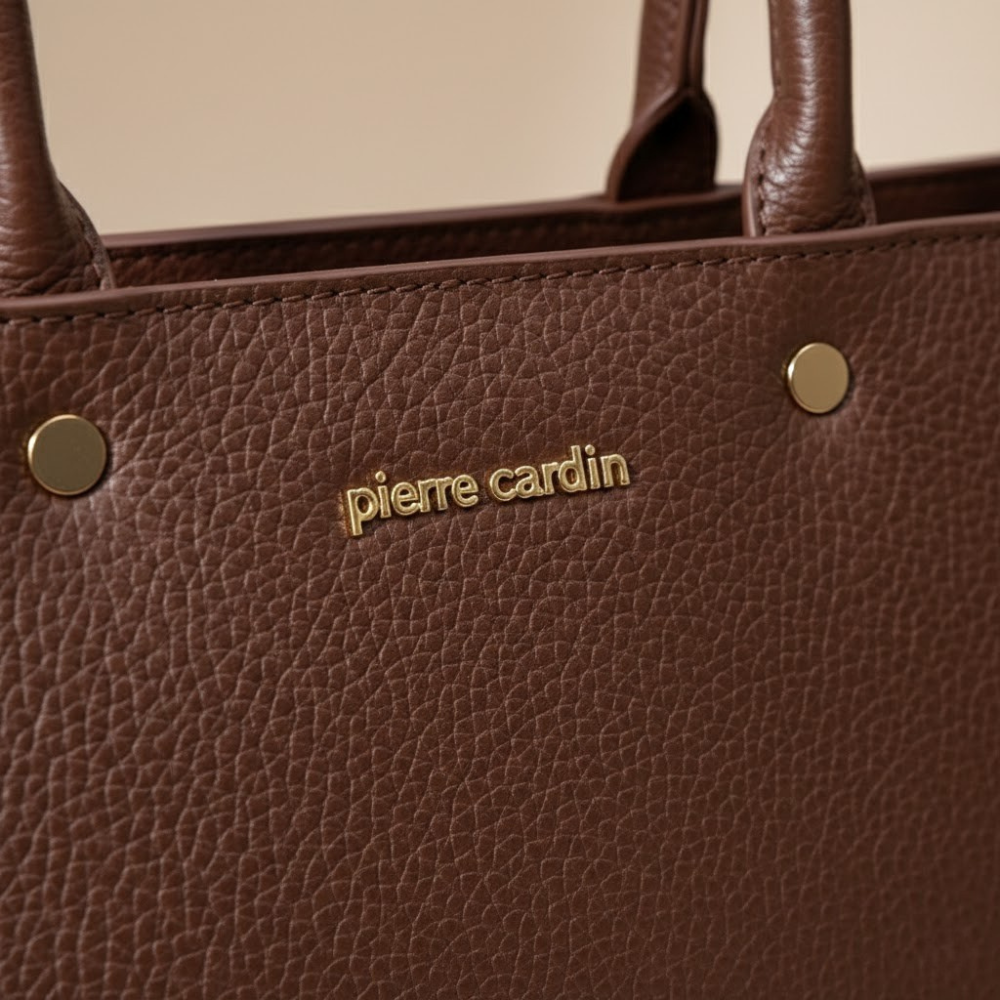 Pierre Cardin “Élodie” Eco-Leather Shoulder Bag