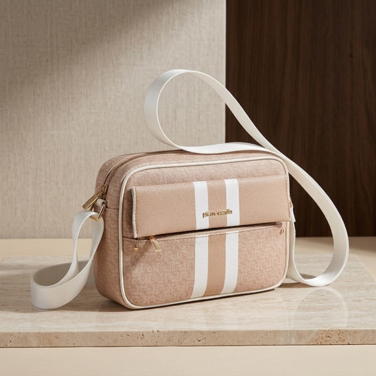 Pierre Cardin “Linea Lume” Eco-Leather Shoulder Bag