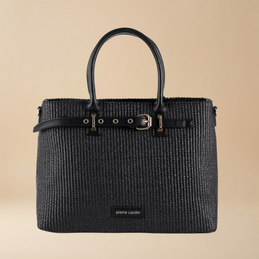 Pierre Cardin “Paglia Classica” Straw Handbag