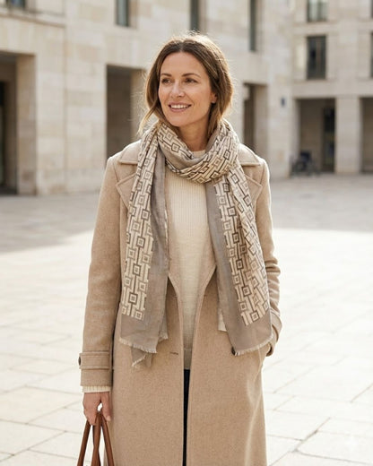 Laura Biagiotti 'Castelletti' Chic Scarf