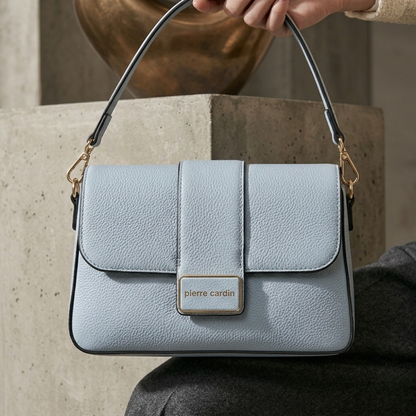 Pierre Cardin “Douce Élégance” Eco-Leather Shoulder Bag