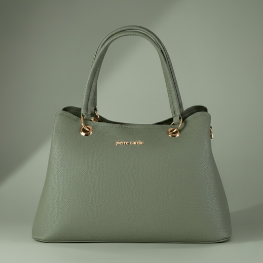 Pierre Cardin “Aurora” Eco-Leather Shoulder Bag