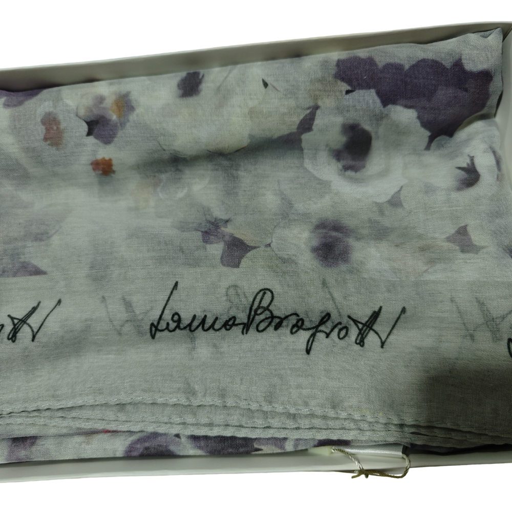 Laura Biagiotti “Fiori Voile” Scarf