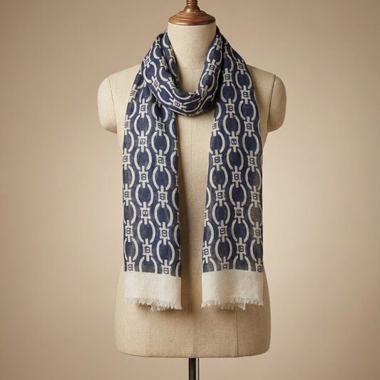 Laura Biagiotti Chain Elegance Scarf