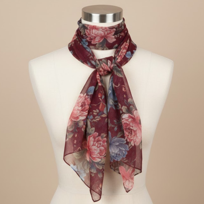 Roncato Fiore di Seta Scarf