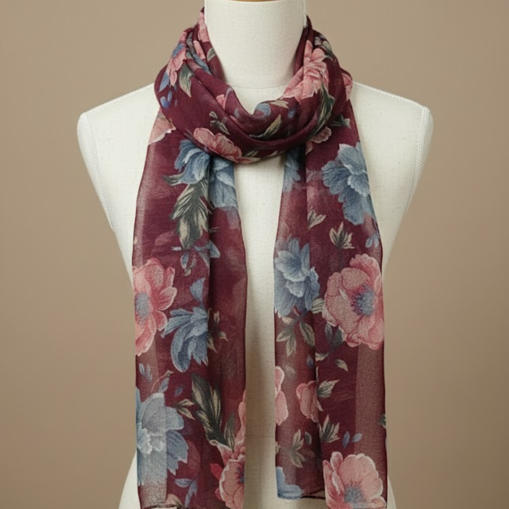 Roncato Fiore di Seta Scarf