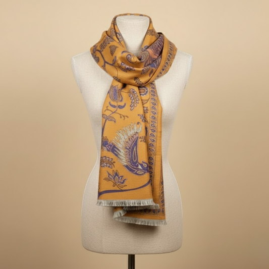 Verve Paisley Soft Touch Scarf