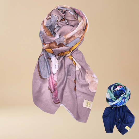 Laura Biagiotti 'Floral Elegance' Scarf
