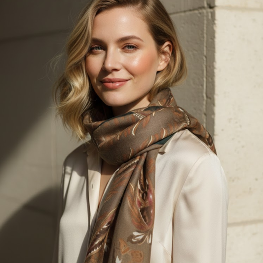 Gian Marco Venturi 'Oro Barocco' Scarf