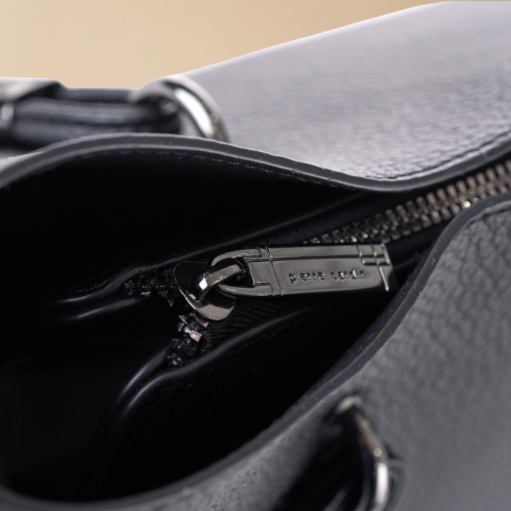 Pierre Cardin “Aura Essenziale” Eco-Leather Shoulder Bag