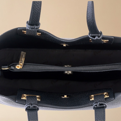 Pierre Cardin “Eleganza Aurea” Eco-Leather Handbag