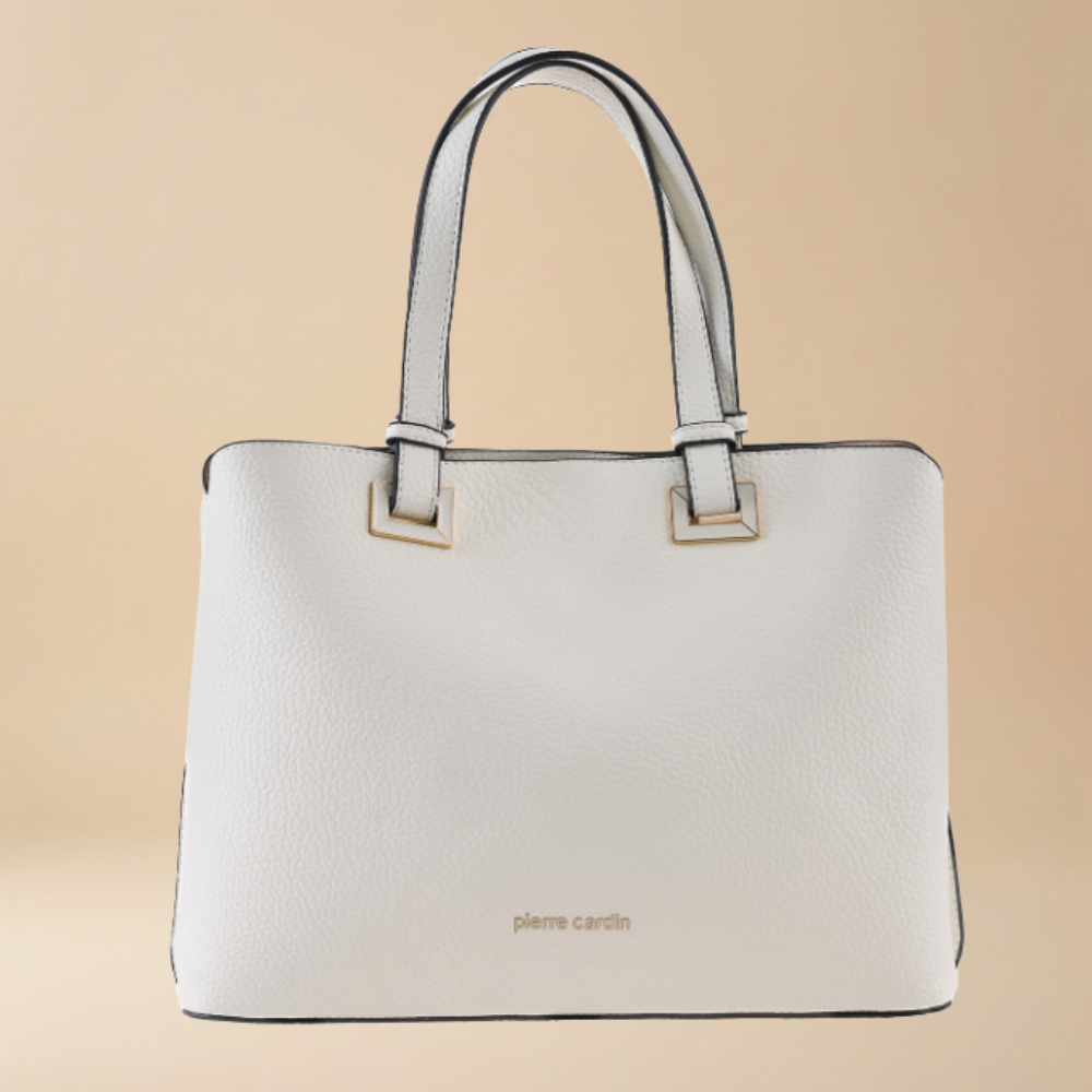 Pierre Cardin “Eleganza Aurea” Eco-Leather Handbag