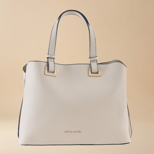 Pierre Cardin “Eleganza Aurea” Eco-Leather Handbag