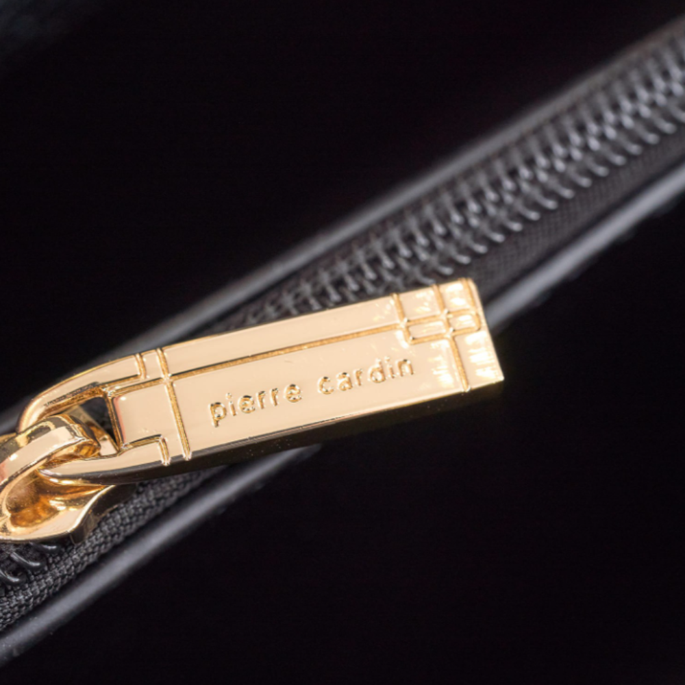 Pierre Cardin “Eleganza Aurea” Eco-Leather Handbag