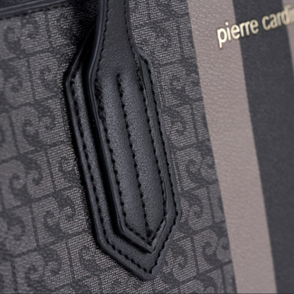 Pierre Cardin “Linea Iconica” Eco-Leather Shoulder Bag