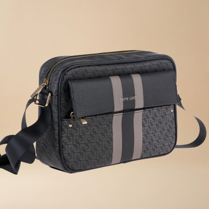 Pierre Cardin “Linea Lume” Eco-Leather Shoulder Bag