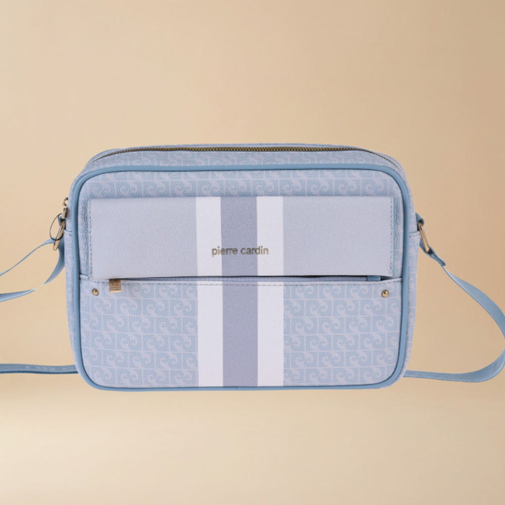 Pierre Cardin “Linea Lume” Eco-Leather Shoulder Bag