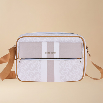 Pierre Cardin “Linea Lume” Eco-Leather Shoulder Bag