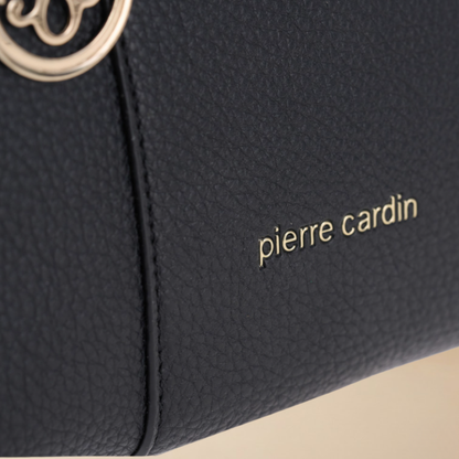 Pierre Cardin “Azure Forma” Eco-Leather Handbag