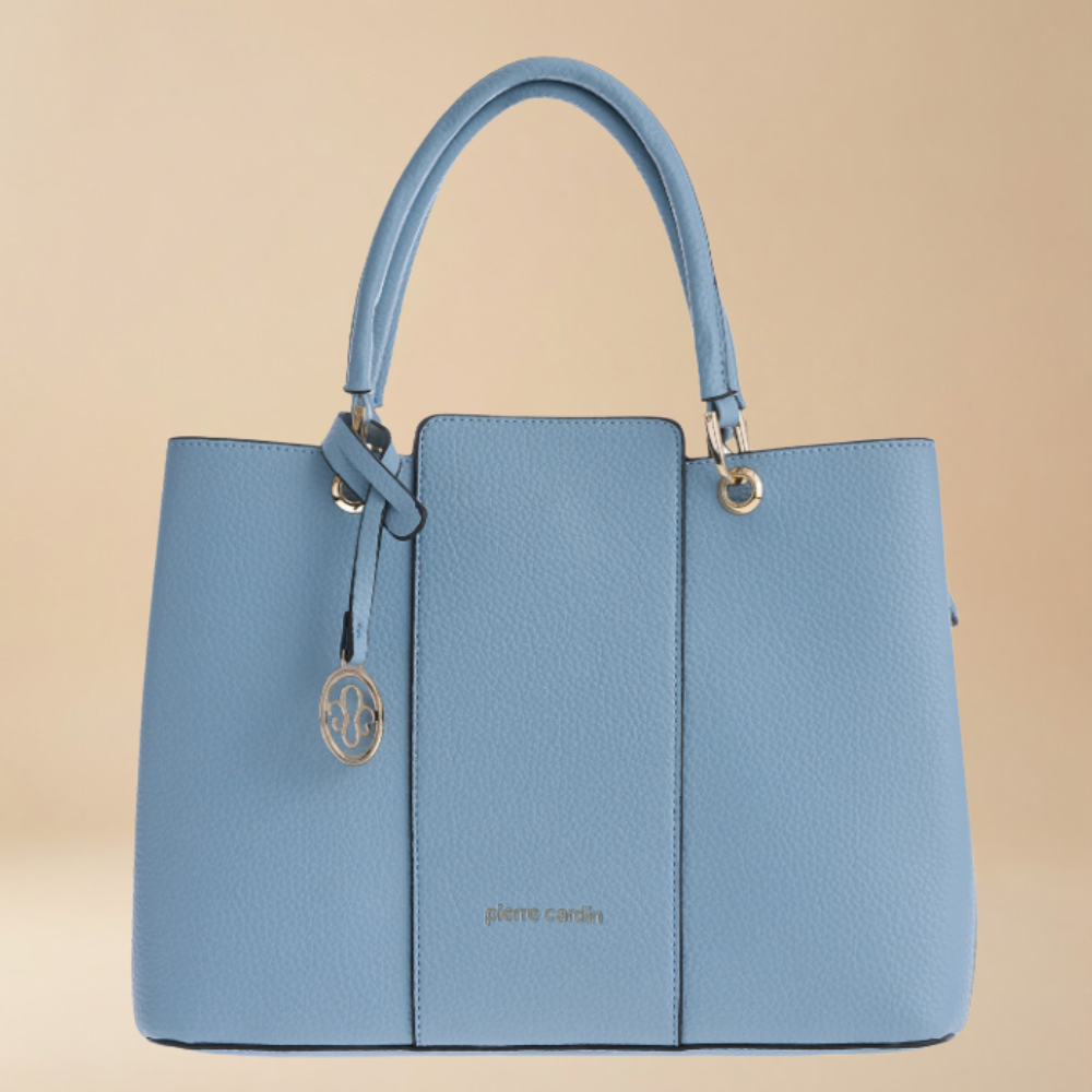 Pierre Cardin “Azure Forma” Eco-Leather Handbag