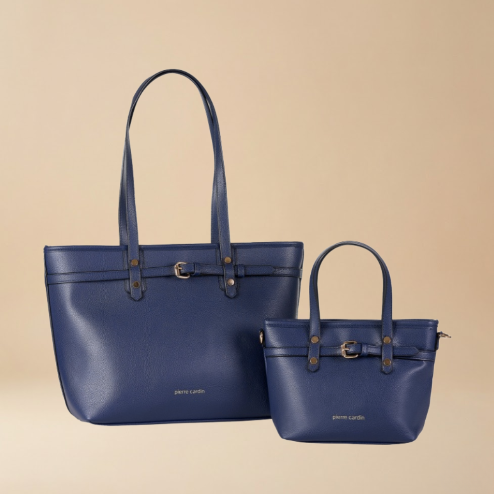 Pierre Cardin 'DuoBelle' Tote & Mini Set