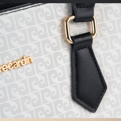 Pierre Cardin “Monogramma Tripla” Logo Shoulder Bag