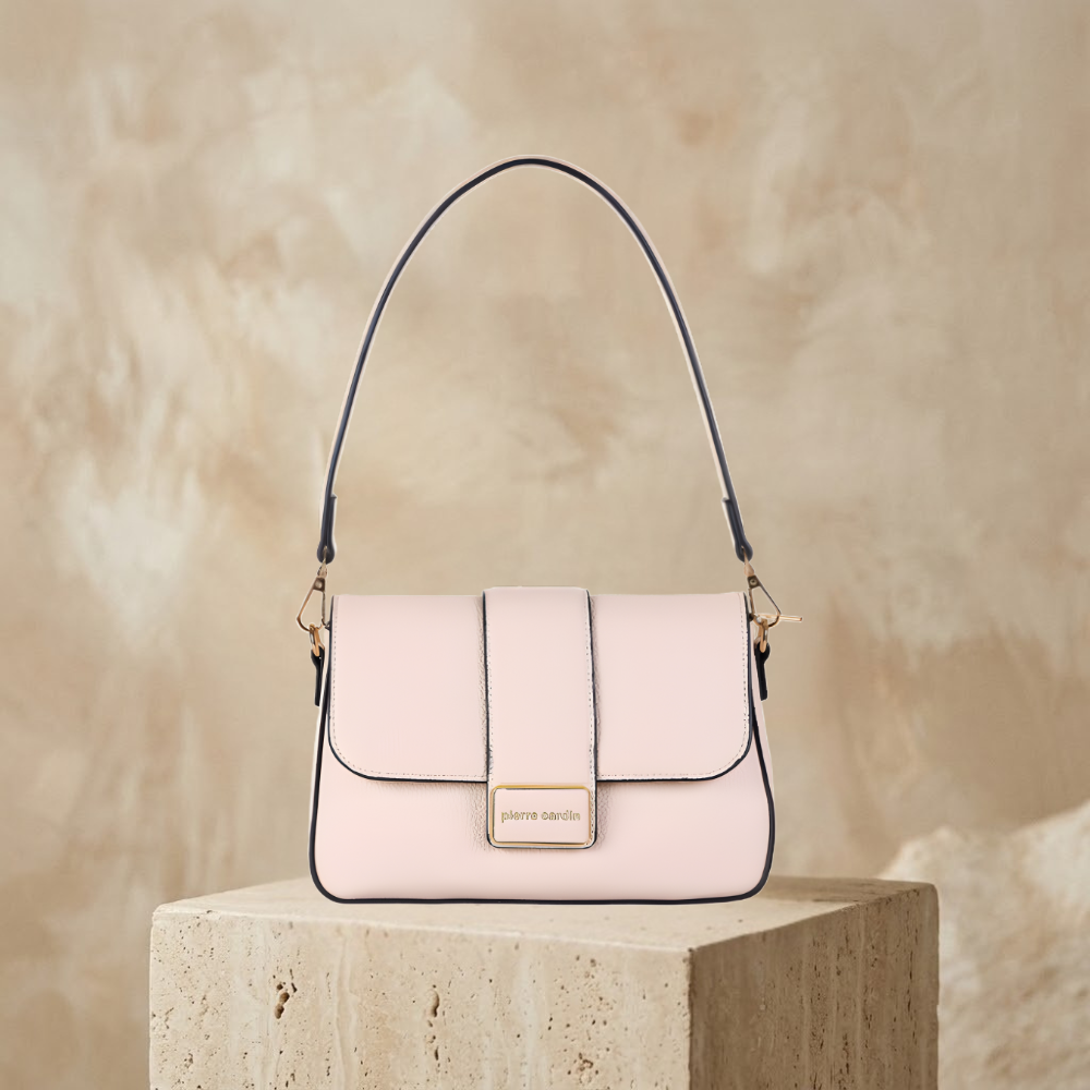 Pierre Cardin “Douce Élégance” Eco-Leather Shoulder Bag
