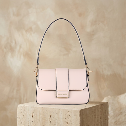 Pierre Cardin “Douce Élégance” Eco-Leather Shoulder Bag