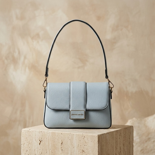 Pierre Cardin “Douce Élégance” Eco-Leather Shoulder Bag