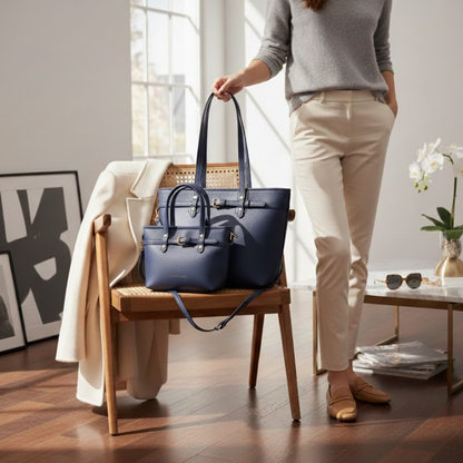 Pierre Cardin 'DuoBelle' Tote & Mini Set