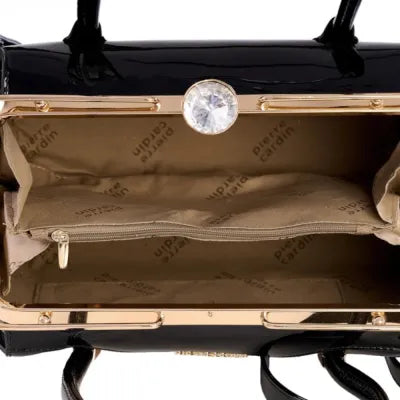 Pierre Cardin “Lumière Classique” Patent Shoulder Bag