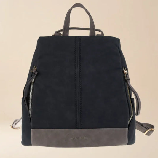 Pierre Cardin “Aria” Alcantara Backpack