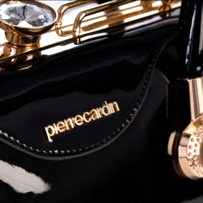 Pierre Cardin “Lumière Classique” Patent Shoulder Bag