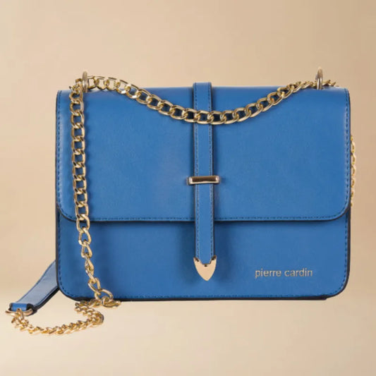 Pierre Cardin “Éclat Moderne” Eco-Leather Shoulder Bag