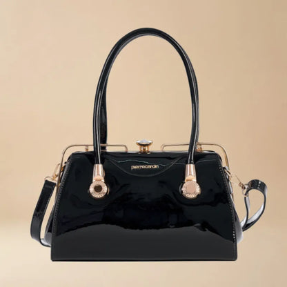 Pierre Cardin “Lumière Classique” Patent Shoulder Bag